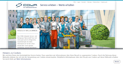 Desktop Screenshot of cowa.de