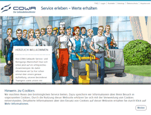 Tablet Screenshot of cowa.de
